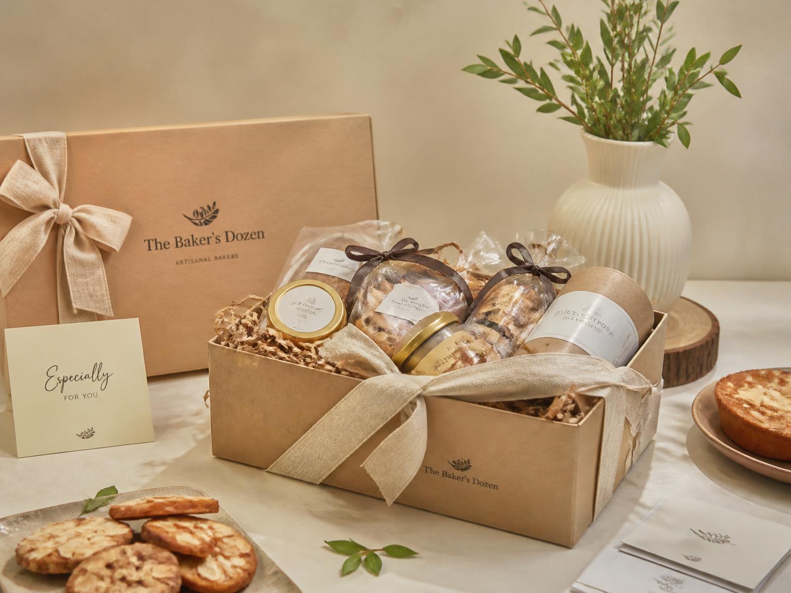 Corporate hampers dan packaging Bread Winner Pastry Bakery